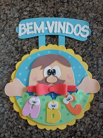 Kit Sala de Aula Senhor Alfabeto com 9 Cartazes - Imagem 4