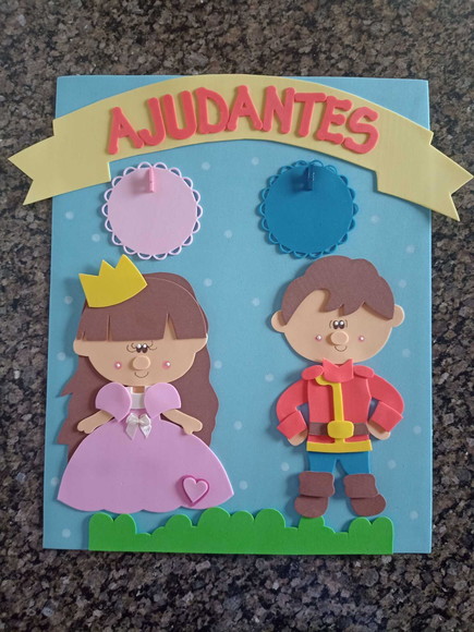 Decoração Sala de Aula Princesa e Príncipe com 6 Cartazes - Imagem 2