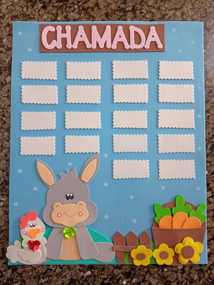 Kit Sala de Aula Fazendinha com 8 Cartazes - Imagem 4