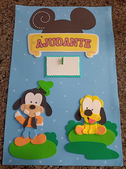 Kit Decoração Sala de Aula Turma do Mickey com 8 Cartazes - Imagem 4