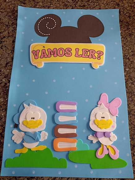 Kit Decoração Sala de Aula Turma do Mickey com 8 Cartazes - Imagem 3