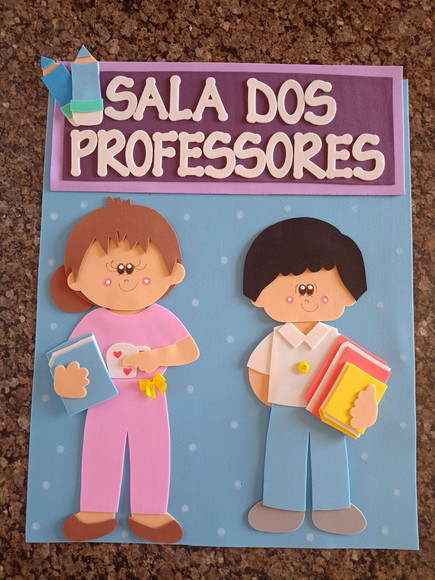 Combo 9 Placas de Porta para Decoração de Escola - Imagem 3