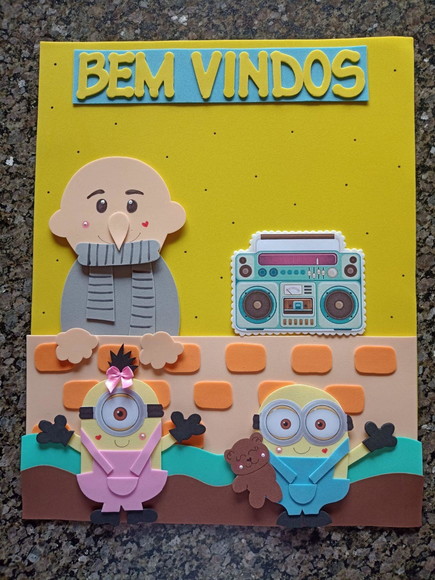 Decoração Sala de Aula Meu Malvado Favorito com 7 Cartazes - Imagem 5