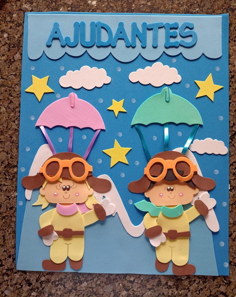 Decoração Sala de Aula Pequenos Aviadores com 8 Cartazes - Imagem 5