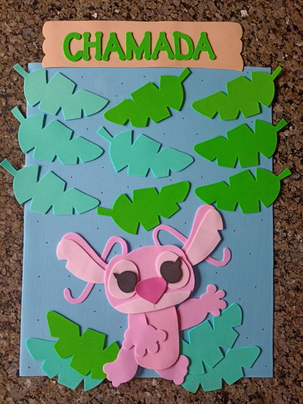 Kit Decoração Sala de Aula Stitch e Angel com 4 Cartazes - Imagem 3