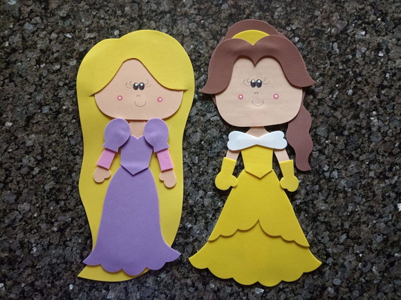 Kit com 11 Princesas de 35 cm Cada para Decoração - Imagem 4