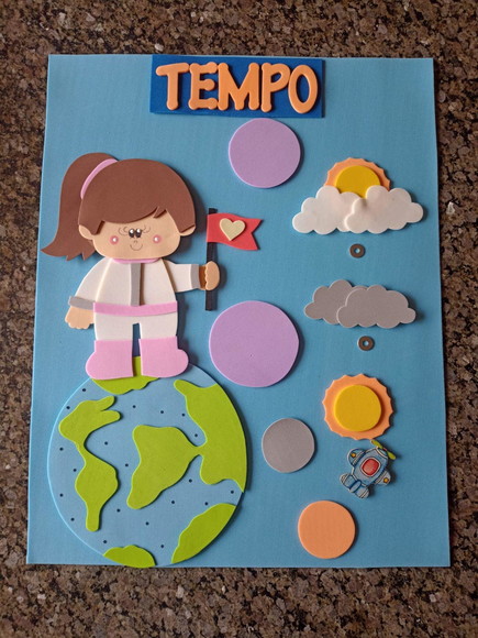 Kit Sala de Aula Explorando o Espaço com 5 Cartazes - Imagem 2