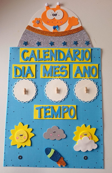 Kit Sala de Aula Astronauta com 5 Cartazes - Imagem 5