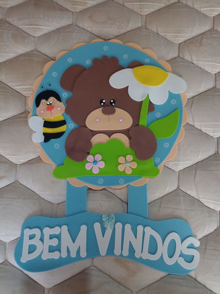 Kit Decoração Sala de Aula Ursinhos com 8 Cartazes - Imagem 3