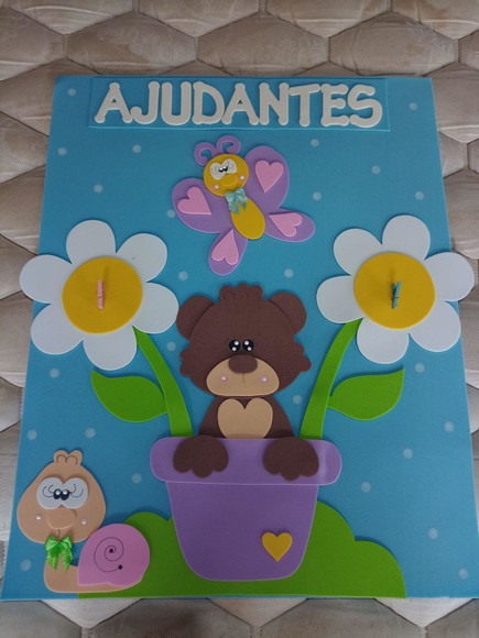 Kit Decoração Sala de Aula Ursinhos com 8 Cartazes - Imagem 2