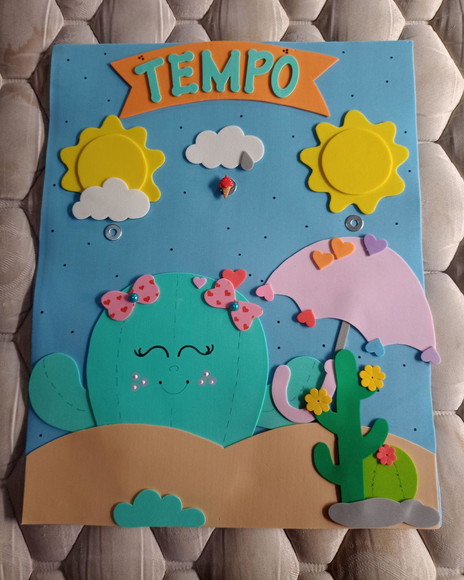 Kit Sala de Aula Tema Cactus com 6 Cartazes - Imagem 5