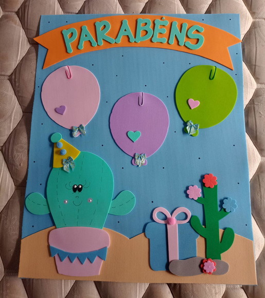 Kit Sala de Aula Tema Cactus com 6 Cartazes - Imagem 4
