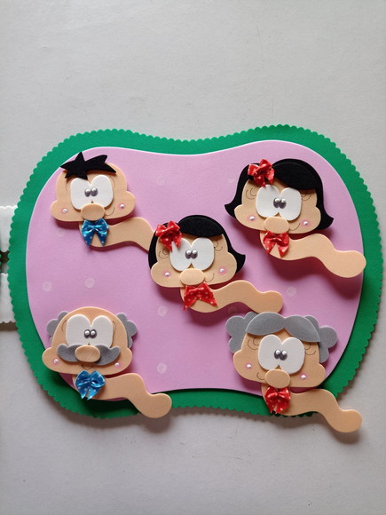 Sacola Maçã Um Amor de Familia - Imagem 3