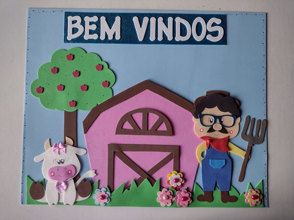 Kit Sala De Aula Tema Sítio Do Seu Lobato - Imagem 3