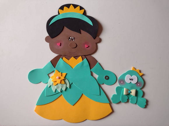 Fantoches 35 Cm A Princesa E O Sapo - Imagem 2