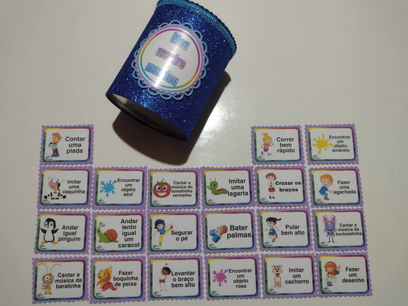Lata meu mestre mandou com 60 fichas - Imagem 3