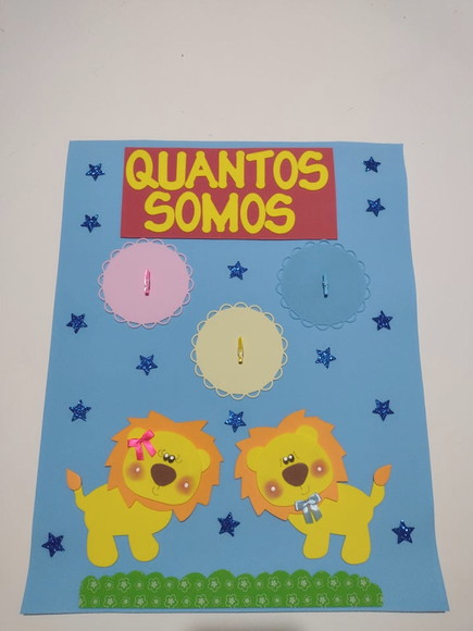 Kit sala de aula leões ( leõezinhos) - Imagem 5