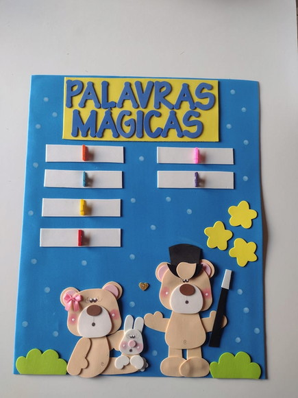 Kit sala de aula tema ursinhos - Imagem 3