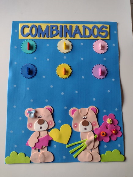 Kit sala de aula tema ursinhos - Imagem 5