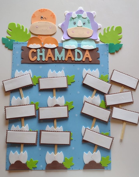 Kit Decoração Sala de Aula Tema Dinossauros e Crianças - Imagem 4