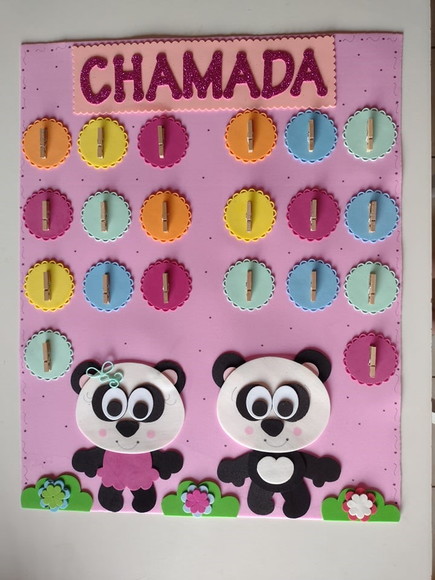 Kit Sala de Aula Pandas ( Pandinhas) - Imagem 4