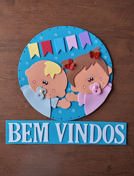 Decoração Sala de Aula Berçário/maternal Bebês