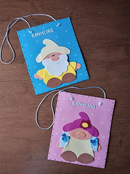 Kit decoração sala de aula tema gnomos - Imagem 2
