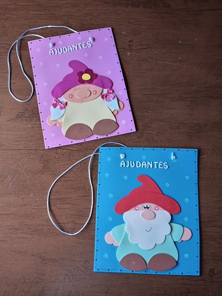 Kit decoração sala de aula tema gnomos - Imagem 3