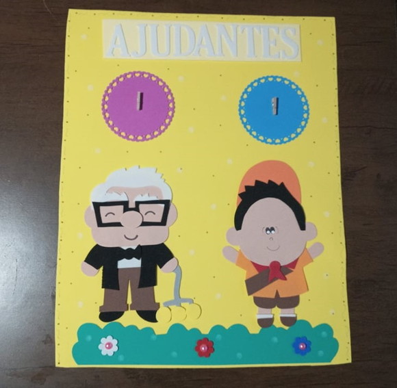 Kit Decoração Sala de Aula Up Altas Aventuras - Imagem 3