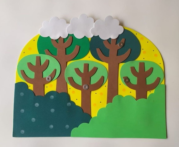 Recurso pedagógico como é verde na floresta ( Bita ) - Imagem 2