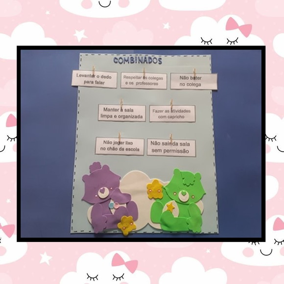 Decoração sala de aula ursinhos carinhosos - Imagem 3