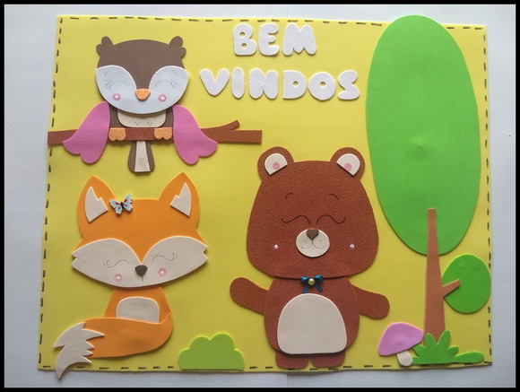 Kit Sala de Aula Bichinhos do Bosque - Imagem 2