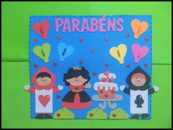 Kit Decoração Sala de Aula Alice no País da Maravilhas - Imagem 4