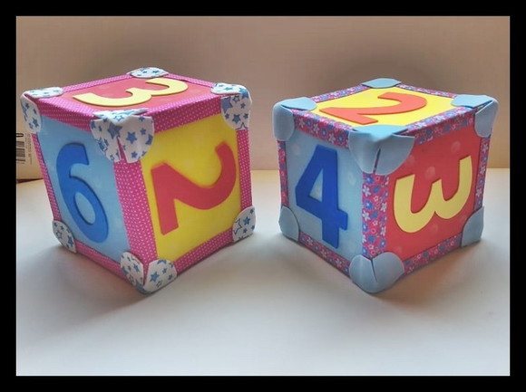 Kit Cubos Vogais e Numerais - Imagem 4