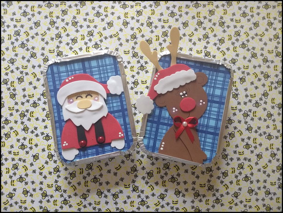 Marmitas porta doces de natal