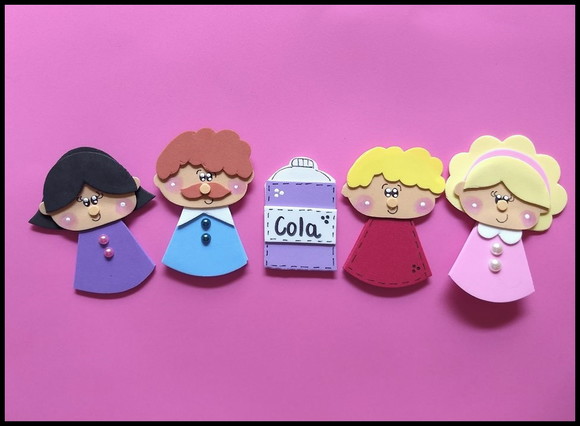 Lata de história Mamãe quero colar - Imagem 3