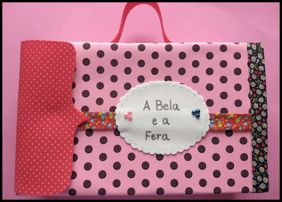 Maleta de história a bela e a fera - Imagem 3