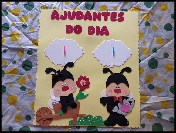 Kit escolar/ sala de aula JOANINHAS - Imagem 4