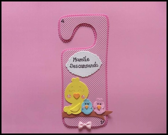 Sinalizador de porta da mamãe