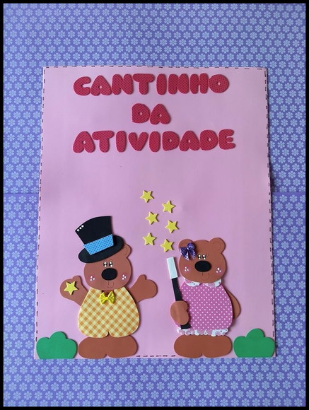 Kit Sala de Aula Tema Ursinhos Modelo 3 - Imagem 4