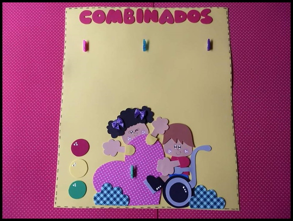 Cartaz combinados tema crianças/inclusão - Imagem 2