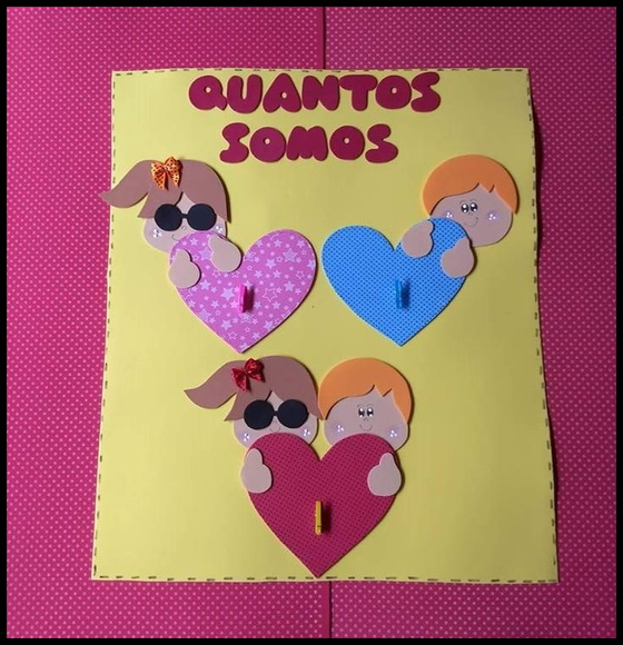 Cartaz quantos somos tema crianças/inclusão - Imagem 2