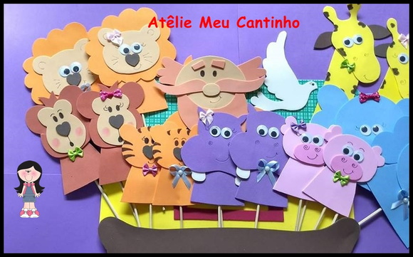 Fantoches arca de noé - Imagem 3