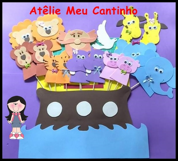 Fantoches arca de noé - Imagem 4