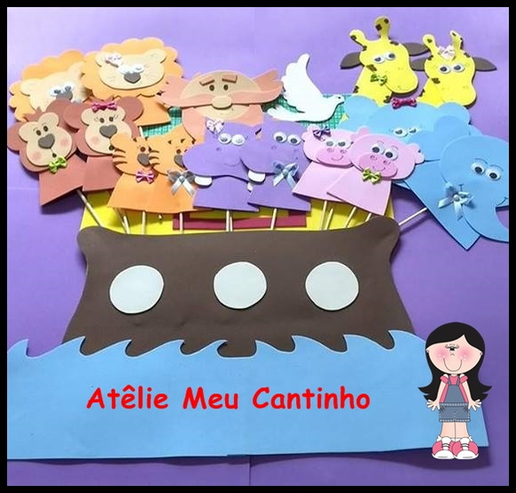 Fantoches arca de noé - Imagem 5