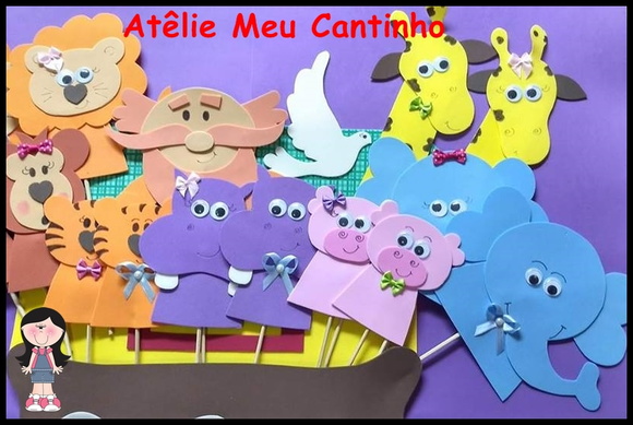 Fantoches arca de noé - Imagem 2
