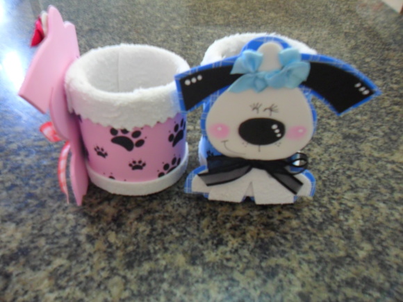 Latinha decorada cachorrinho - Imagem 3
