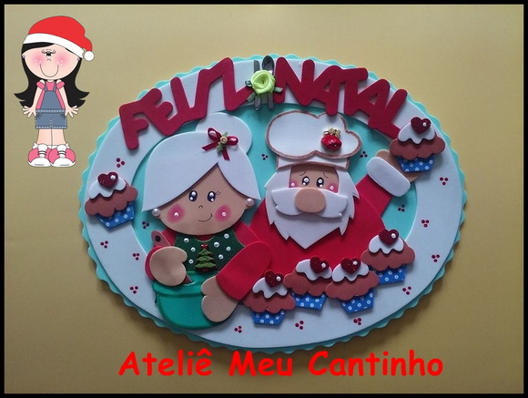 Guirlanda casal noel