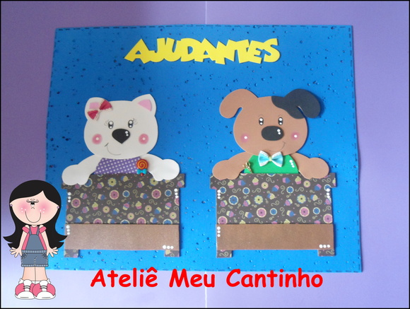 Kit sala de aula cachorros e gatos - Imagem 4