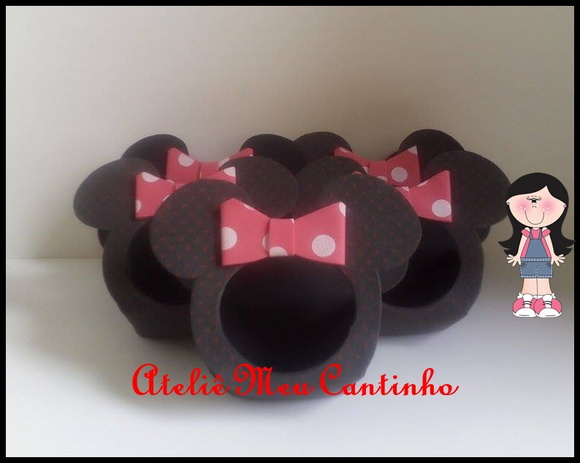 Porta doces minnie